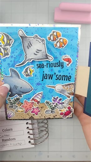 Joy Fold Style Card with #happyflappystamps #diy #cardcreations #greetingcard