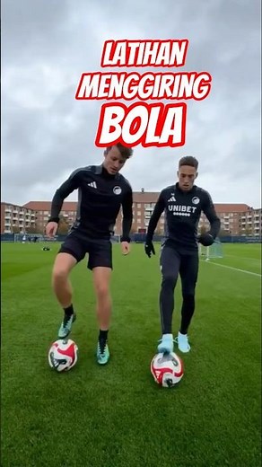 How to dribble a football properly #football