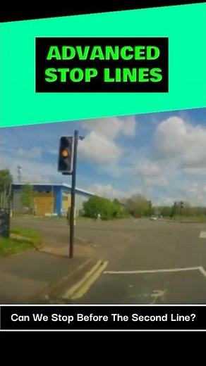 Advanced Stop Lines At Traffic Lights