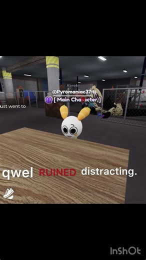 Ts pmo can’t even distract ts days #dandysworld #dwdistracting