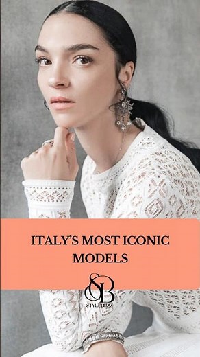 Top 10 Italian Models Who Defined Fashion 🇮🇹✨ #stylebuzz #italianelegance