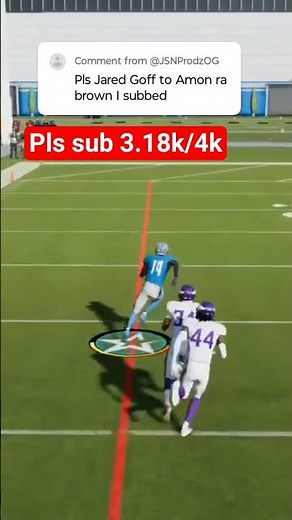 99 Yard TD Amon St Brown Who's Next #shorts #trending #viral #relatable #nfl #fyp