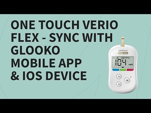 OneTouch Verio Flex - Sync with Glooko Mobile App & iOS Device