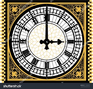 Big Ben Clock Very High Detail Stock Vector (Royalty Free) 113378107 | Shutterstock