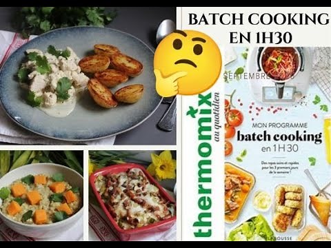 Batch Cooking Thermomix - I'll tell you everything