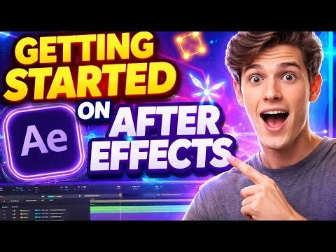 AE for Beginners: Your First Steps to Stunning Motion Graphics!