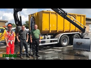 Stronga Abrollkipper mit Frontkran - Maßgeschneidertes Design