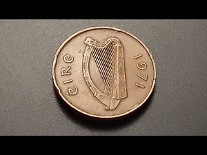 Eire - Republic of Ireland - 1971 - 2 Pence - Circulated - Coin World UK