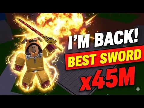 I Am Back... Anime Fighting Simulator Endless | Unlocked The Best Sword In The Game!