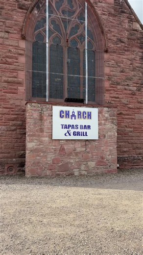 Tapas in a Scottish Church: Dining Experience in Scotland