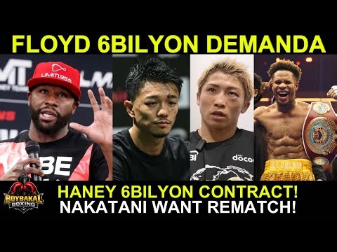 Mayweather 6 BILYON Demanda Inatras Na | Nakatani Want Rematch | Lopez Sinabing Benavidez Beat Usyk