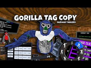 This Gorilla Tag Copy Gives You FREE MODS | CARS & INFINITE SHINY ROCKS + Horror | Damage Taggers