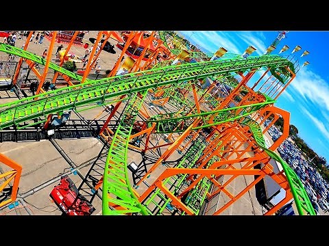 RAPTOR New Roller Coaster OC Fair 2023