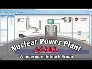 SCADA Application for Thermal Power Plant | SCADA in Electrical Power System Project Demo.