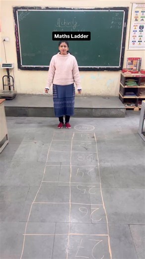 REETA GUPTA on Instagram: "Maths Ladder Activity #mathsactivities #learning #activity #primaryschool #learningwithfun"