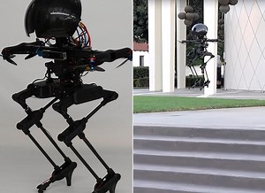 Caltech Engineers Reveal LEONARDO, a Drone-Like Robot That Can Not Only Fly, But Skateboard as Well