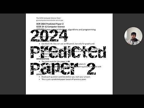 2024 OCR J277 GCSE Computer Science Predicted Paper 2 Walkthrough