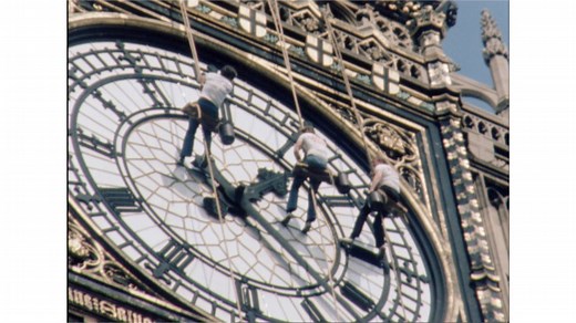 83K views · 705 reactions | #OnThisDay 1980: It was time for Big Ben to have a face lift. If heights make you squeamish, look away now. | BBC Archive | Facebook