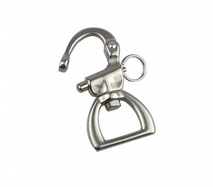 [Hot Item] Rotary Spring Shackle Manufactured Stainless Steel Wire Rope Fittings