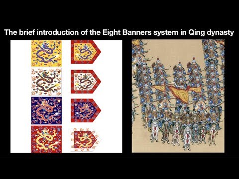 The brief introduction of the Eight Banners system in Qing Dynasty
