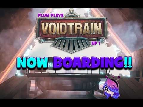 🚂🌌✨SUCKED INTO THIS EPIC GAME!! Ep 1 | Voidtrain | 🛠️📦⚙️ #plumplays