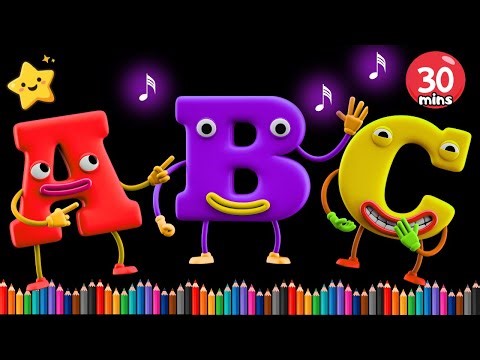 ABC Phonics Song for Kids 🔤🎵 Learn ABC with Colors & Shapes! Fun ABCD Alphabet song for kindergarten