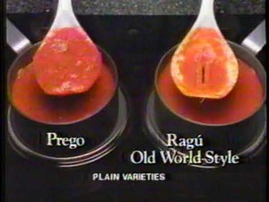 1991 Prego Spaghetti Sauce "Homemade taste, it's in there" TV Commercial