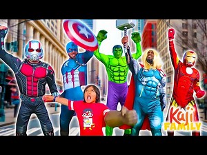Ryan's GREATEST Marvel Superhero Challenges! - Videos For Kids