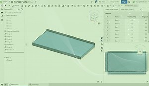Tech Tip: How to Create Partial Sheet Metal Flanges in Onshape