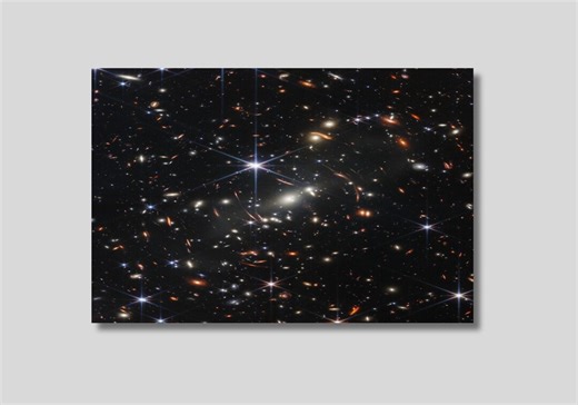 Webb's First Deep Field ,space Canvas Print, James Webb Telescope ,space Poster - Etsy Australia