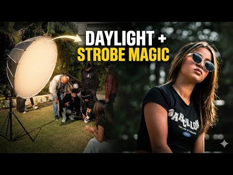 How to Shoot in Daylight with Off Camera Flash| BTS with Profgaurav