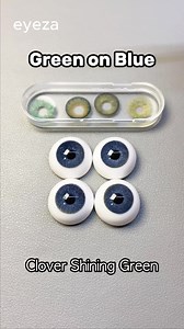 25K views · 76 reactions |  Green contacts on blue eyes ✨ A stunning contrast you can’t miss!  #eyezalenses #eyezalens #halloween2025 #Eyeza #greenlenses #naturallenses #blueeyes | Eyeza Lenses | Facebook