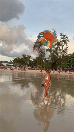 Parasailing in Patong Beach 🏖️ Phuket Island 🏝️