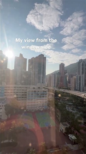 Nice view from the window side