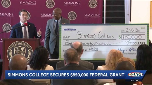 Simmons College secures $850K federal grant