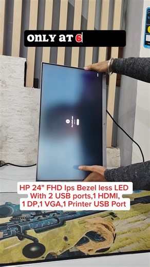 DotCom Computers on Instagram: "HP 24" FHD Ips Bezel less LED 🖥️ With adjustable Stand adjust according to your Comfort 📍Avilable at DotCom Computers Opposite Sukhmani Complex Police Chowki wali Gali Kochar Market LUDHIANA..... Price 🤑 6500/- Only #limitedtimeoffer For More Details Call Gurvinder Singh (Money) 79860-20006📞"