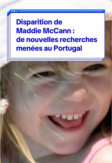 Disparition de Maddie McCann: de nouvelles recherches menées au Portugal #maddie #portugal #police #news