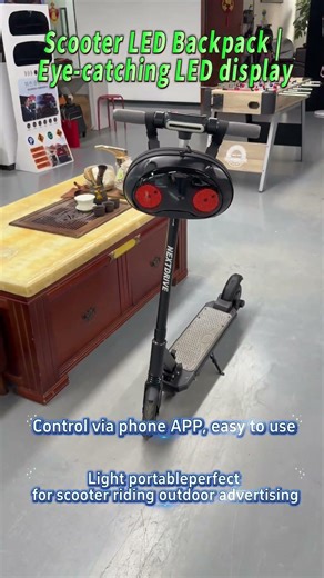 Scooter LED Backpack China Factory
