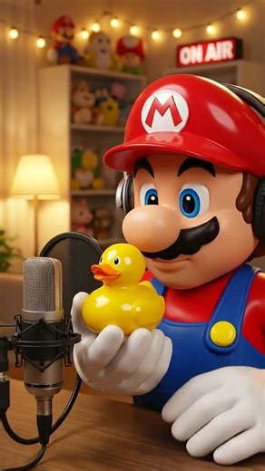 Super Mario ASMR, Soothing Rubber Duck Squeaks, Triggers