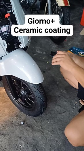 Honda Giorno ceramic coating | Buboy Sanandres Prautotype