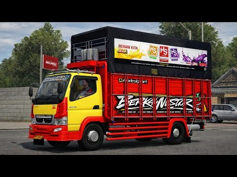 Share livery mod bussid truk canter simple concept nemog channel