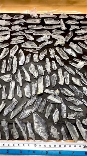 Bulk Lot of Faden Quartz Crystals | 1070g, 220 Pieces | Balochistan, Pakistan