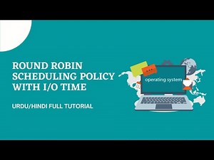 Round Robin Scheduling Algorithm with I/O Burst Example | CPU Scheduling