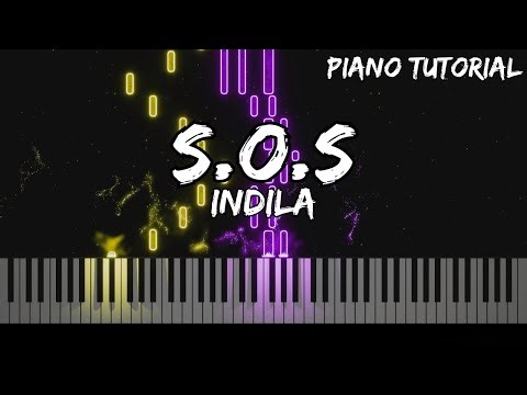 Indila - S.O.S (Piano Tutorial)