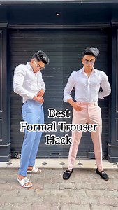 1.1K reactions · 12 shares | Best formal trouser hack?立✨ . . . . . . . Formal trouser hack, Trouser fitting hack, Safety pin hack, Fashion hack for men, Clothing tips and tricks, Trouser adjustment trick, Easy style hack, Formal outfit fix, Pants alteration hack, Fashion DIY idea #reelsinstagram #reelkarofeelkaro #viralreels #reelitfeelit | Allen Choudhary | Facebook