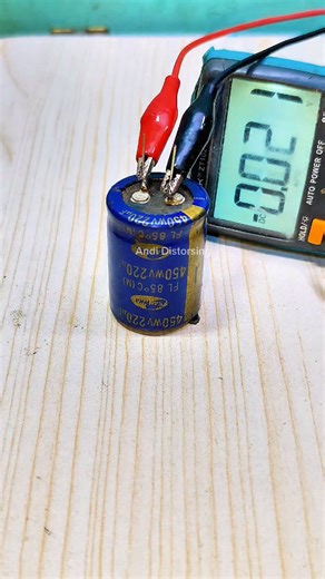 Safe Tutorial: The Correct Way to Discharge a High Voltage Capacitor #HighVoltage #CapacitorDischarge #ElectronicsSafety #tutorial | Andi Distorsing