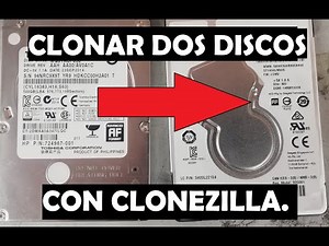 COMO CLONAR DOS DISCOS DUROS FÁCIL Y RÁPIDO CON CLONEZILLA.