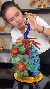 3.1M views · 10K reactions | Make a peacock from wire #handmade #crafts #diy #art | ART | Facebook