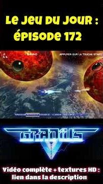 Game of the Day Episode 172 - Gradius V 5 Playstation 2 Gameplay FR Sony PS2