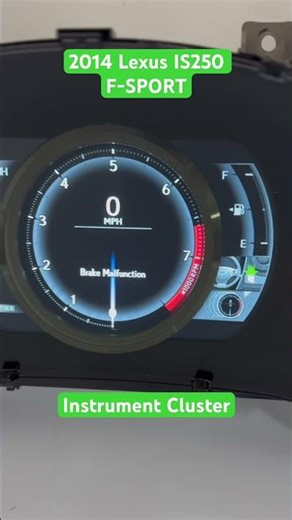 UPGRADE to Digital LEXUS F-SPORT Gauge Cluster Speedometer Panel Screen IS250 IS350 IS300